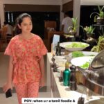 Anitha Sampath Instagram - நம்ம சாப்பாடு நம்ம சாப்பாடு தான்யா❤️ Location: sheraton resort,maldives Travel partner @thetourist_360 Video by my partner @itsme_pg 😅 #anithasampath #maldives #traveller #travelvlogger #maldivesreels #foodie #tamilfood Sheraton Maldives Full Moon Resort & Spa