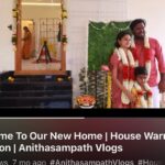 Anitha Sampath Instagram - முதல் முறையா Youtube சேனல் ஆரம்பிக்கும்போது ரெண்டு பேரும் ரொம்பலா எதிர்ப்பார்ப்பு வச்சிக்கல நமக்கு புடிச்சத நம்ம விடியோவா எடுத்து போடுவோம் புடிக்கிறவங்க பாப்பாங்கனுதா பேசிக்கிட்டோம். அப்புறம் கொஞ்ச நாள் போக போக subscriber’s ஓட ஆர்வமும் அவுங்க குடுத்த ஆதரவும் தா எங்களை இவுளோ நாள் ஓட வச்சது எங்களோட தனிப்பட்ட வேல காரணமா கொஞ்சம் பிஸியா இருந்ததால முழுக்க முழுக்க உங்கள திருப்தி படுத்துற மாறி வீடியோ போடா முடியலை அதுக்கு உண்மையா மன்னிப்பு கேட்டுகிறோம் …10,00,000 subscribersங்கிறது சாதாரண விஷயம் இல்ல உங்க எல்லாருக்கும் எங்களோட மனமார்ந்த நன்றிகள். இனி வரும் நாட்கள்ல உங்கள திருப்தி படுத்துற மாதிரியான விடியோசை கொடுப்போம்னு நம்புறோம்.