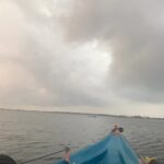 Anitha Sampath Instagram - Activity-2 in allepy houseboat is a photopoint. This place looks stunning during sunrise and sunset. As sunset time will be heavily crowded during holidays.. we were suggested by our @mytriphouseboat to take a sunrise view. We started by 5:30am in a small cute boat. Watched the breath-taking sunrise from the mid of the vembanadu lake (longest lake in india & largest lake in kerala). Look at this fishing net throw😯😀 #allepy #anithasampath #vacation #vacay #kerala #keralatrip #vijaytv #vijaytelevision #travel #traveller #travelreels #fisherman #fishingnet #backwaters #selfie #selfiepoint #family #familytime #familytrip
