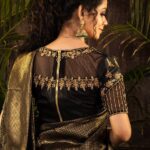 Anitha Sampath Instagram - Designer Blouse @justforeves 😇 Kolathur, Chennai