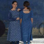 Anitha Sampath Instagram - Indigo Fever www.instore.co.in In frame: @official_anithasampath 📸: @kavinilavan_filmmaker
