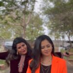 Anitha Sampath Instagram - fun shoot with @inak_bridal_artist 😅 📸 @saravanan_dop 👗@joshuatrendsnfashions #anithasampath #reels #trendingreels #yaradineemohini #dhanush #nayanthara #makeupartist #chennaimakeupartist #model #photoshoot