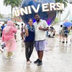 Anitha Sampath Instagram - Singapore universal studios😍நீண்ட நாள் அவா😅 Thank u @travelinkholidays ✅ for helping us to book the tickets in last minute. With @itsme_pg ❤️ Universal Studios Singapore