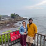 Anitha Sampath Instagram - 📍tanah lot temple, bali 😇 🌱Tanah lot meaning-“land in the sea” 🌱Temple built in 16th century 🌱place to worship sea gods 🌱main deity -dewa baruna 🌱believed that snakes protect this temple. ✈️Travelled through @gtholidays.in ✅ #anithasampath #baliindonesia #bali #indonesia Pura Tanah Lot dan Pantai, Bali