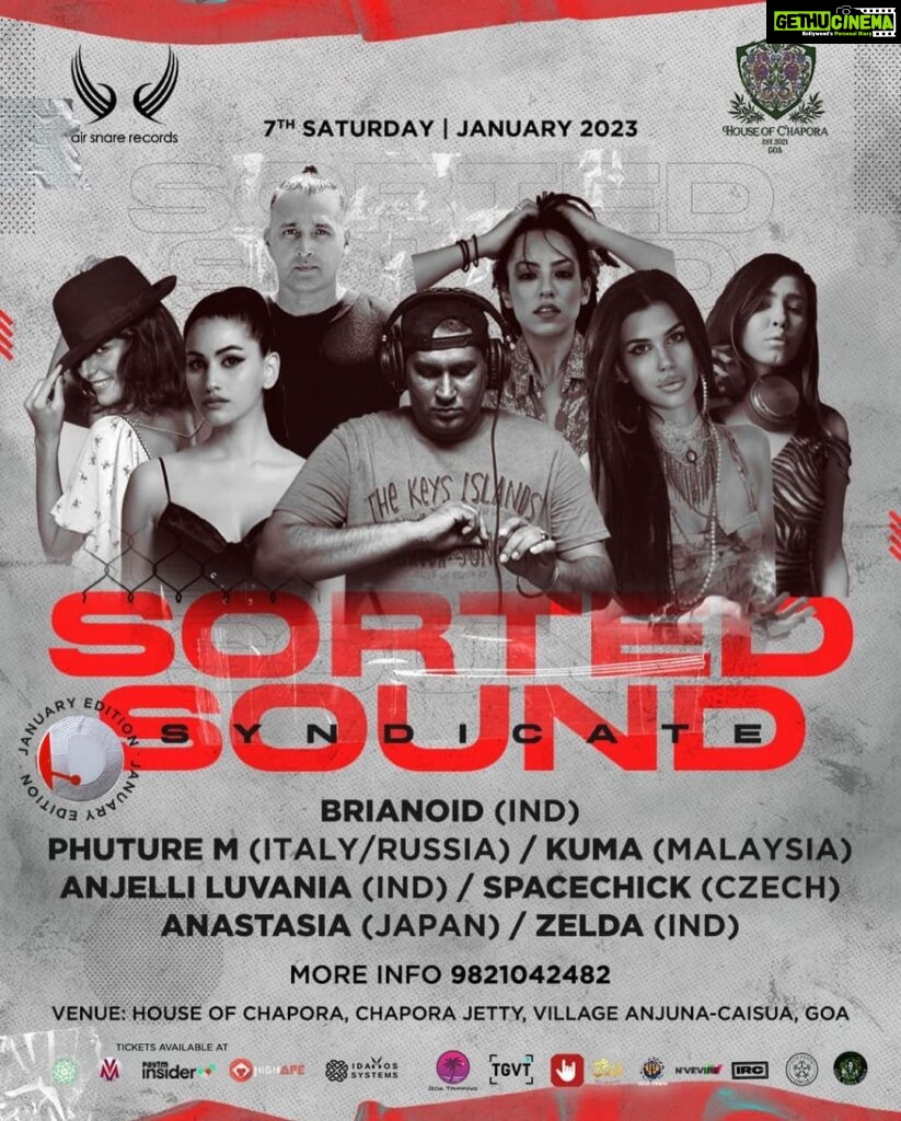 Anjali Lavania Instagram - It's once again that time of the month when we all assemble at the Holy grail of techno music in goa ,The Special "House of Chapora" for our first event of 2023,Sorted Sound Syndicate jan edition .u know wat to expect ,So see ya on 7th More info 9821042482 Tickets at https://tickets.madvibes.in/product/sortedsoundsyndicate-2/ https://insider.in/phuture-m-italyrukuma-malaysia-brianoid--jan7-2023/event https://idamoss.com/events/sorted-sounds-syndicate-goa/ goaparties #goanightlife #goapartylovers #goaparties#goaundergroundtribe#goaparties #technodj #technoaddict #technolover #instatechno#technodance#technoconnectingpeople #technofamily #technolife #electronicmusic#goa #mygoa #beautifulgoa #goavibes #goalifestyle #techhouse #music #houseofchapora #airsnaremusic