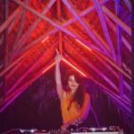 Anjali Lavania Instagram - Xmas eve blast off! #djlife #itspartytime #technomusic #goa #anjelliluvania @bananaforest_vagator @airsnaremusic @wafishaa @wafisha