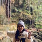 Anjali Patil Instagram – Waterfalls are God in speed! 
And Meghalaya was all about seeing them in different styles. 
I clocked almost 10-12 different types of waterfalls in a single day. 
The joy of witnessing the shear power of flowing water, through roots, through stones, through jungles is almost like being in the presence of godlike entity. 
No wonder this visit filled me with pure joy and stillness.
The mystical Meghalaya is truly once in a life time experience.
@meghiff 
@meghtourism 
#traveldiary #meghalaya #waterfalls #meghalyatourism