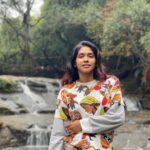 Anjali Patil Instagram - Waterfalls are God in speed! And Meghalaya was all about seeing them in different styles. I clocked almost 10-12 different types of waterfalls in a single day. The joy of witnessing the shear power of flowing water, through roots, through stones, through jungles is almost like being in the presence of godlike entity. No wonder this visit filled me with pure joy and stillness. The mystical Meghalaya is truly once in a life time experience. @meghiff @meghtourism #traveldiary #meghalaya #waterfalls #meghalyatourism