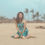 Anjana Rangan Instagram - Just me and the sea 🌊🐬Photography : @padambyveni