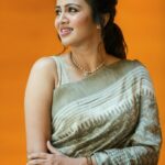 Anjana Rangan Instagram - For #viduthalai thanks giving meet Shot by @jeevakaranphotography Hair by @luke_the_hairstylist