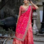 Anjana Rangan Instagram - When you are a part of #ps2 #ponniyinselvan grandeur, you cant stop with just one picture or one post! More to come! 🙈💕💖 Outfit @studio149 💕 Photography : @camerasenthil✨ Makeup : @ashmakeupandhairdo ❤️ Jewellery : @bronzerbridaljewellery Thank you @lyca_productions as always for the oppurtunity❤️ @charanvfx1 And thank u @madrastalkies ❤️