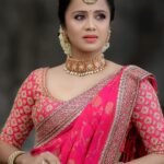 Anjana Rangan Instagram - When you are a part of #ps2 #ponniyinselvan grandeur, you cant stop with just one picture or one post! More to come! 🙈💕💖 Outfit @studio149 💕 Photography : @camerasenthil✨ Makeup : @ashmakeupandhairdo ❤️ Jewellery : @bronzerbridaljewellery Thank you @lyca_productions as always for the oppurtunity❤️ @charanvfx1 And thank u @madrastalkies ❤️
