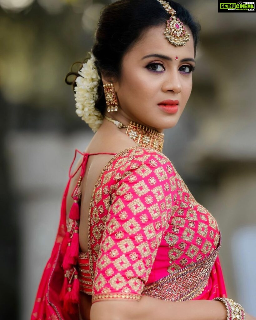 Anjana Rangan Instagram - When you are a part of #ps2 #ponniyinselvan grandeur, you cant stop with just one picture or one post! More to come! 🙈💕💖 Outfit @studio149 💕 Photography : @camerasenthil✨ Makeup : @ashmakeupandhairdo ❤️ Jewellery : @bronzerbridaljewellery Thank you @lyca_productions as always for the oppurtunity❤️ @charanvfx1 And thank u @madrastalkies ❤️