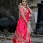 Anjana Rangan Instagram - When you are a part of #ps2 #ponniyinselvan grandeur, you cant stop with just one picture or one post! More to come! 🙈💕💖 Outfit @studio149 💕 Photography : @camerasenthil✨ Makeup : @ashmakeupandhairdo ❤️ Jewellery : @bronzerbridaljewellery Thank you @lyca_productions as always for the oppurtunity❤️ @charanvfx1 And thank u @madrastalkies ❤️