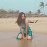 Anjana Rangan Instagram - Just me and the sea 🌊🐬Photography : @padambyveni