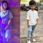 Anjana Rangan Instagram - Like mom, like son! Hence proved! 😂😍❤️ #babyR #kissmootales