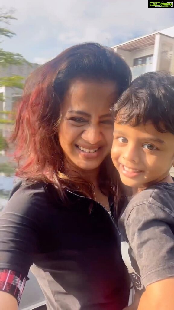 Anjana Rangan Instagram - Had the best ever staycation at @sheratonchennai with my baby boy!!! ❤️❤️❤️❤️ Beautiful place with people with beautiful hearts who served us with so much love and care!!! Cudnt have asked for anything better❤️