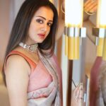 Anjana Rangan Instagram - For #ps2 coimbatore event #cholatour #cholasarecoming Photography : @arunprasath_photography Jewellery : @theamethyststore Saree : @kanakadharadrapes Blouse : @magicbyjeeni
