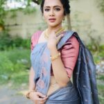 Anjana Rangan Instagram - For #mamannanaudiolaunch Photography : @edengroupofstudio Makeup : @ashmakeupandhairdo Jewellery : @theamethyststore Saree : @kanakadharadrapes Blouse design : @magicbyjeeni