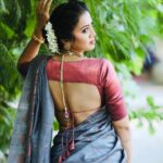 Anjana Rangan Instagram - For #mamannanaudiolaunch Photography : @edengroupofstudio Makeup : @ashmakeupandhairdo Jewellery : @theamethyststore Saree : @kanakadharadrapes Blouse design : @magicbyjeeni