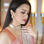 Anjana Rangan Instagram - For #ps2 coimbatore event #cholatour #cholasarecoming Photography : @arunprasath_photography Jewellery : @theamethyststore Saree : @kanakadharadrapes Blouse : @magicbyjeeni