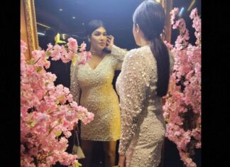 Anjena Kirti Instagram - Too Glam To Give A Damn ✨ Happy New Year 2023🕊 Shangri-La Dubai