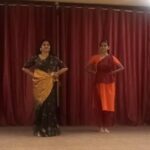 Anju Aravind Instagram – Teaching ganesha slokam to A3D students🙏