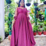Anju Aravind Instagram - Getting ready to go to AMMA meeting @iris__designer_studio