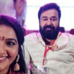 Anju Aravind Instagram - Excited to core..laletta thanks a lot❤❤ @zeekeralam @mohanlal @lalettan.hub_official @lalettan.fans.kerala