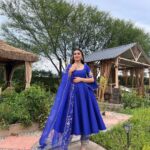Ankitta Sharma Instagram - वो नूर.. 💙 Outfit by @aliwarofficial Jewels by @theurbanglitter Mua @sonugupta9588 📸 @kunwararorax