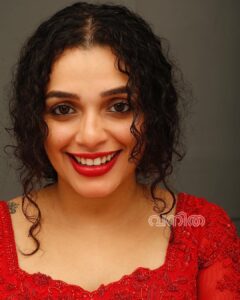Ann Augustine Instagram - ❤️

@vanithamagazine 
📸 @sreekanth_kalarickal 
Stylist. @pushpamathew28 
Makeup. @_femy_antony_ 
Costume. @kahani_storiesinthread 

#vanitha#covershoot#backhome#backtotheroots#funshoot#allred#curls#curlyhair#jewelleryaddict#coffeelover#bestteam#artlover