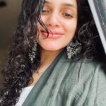 Ann Augustine Instagram - Autumn calls for Sage. My new fave shade… #autumn#randomclicks#accessorized#curls#curlyhair#favourites#morningvibes#jewelleryaddict##coffeelover#staysafe#silverlove#artlover