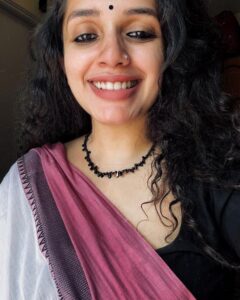 Ann Augustine Instagram - When u’ve got time on ur hands...
Dig up that sari u haven’t worn in ages.
Dress up for yourself.
Throw in some of that left over kajal.
Grab that book you’ve always wanted to finish and find yourself the cosiest corner.
As unfiltered and real as it can get. 

#lockdowndiaries#oldcottonsari#unfiltered#sarilove#coffeelover#jewelleryaddict#stayhome#staysafe#home#curls#curlyhair#dressup#lucyfoley#artlover