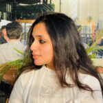Ann Augustine Instagram - Stealing a bit of shine from our friend in the sky! 🧡 #straighthair#dubai##summerindubai#curlsforlife#curlyhair#sunkissed#goldenhour#white#coffeelover#jewelleryaddict#lamer#starsandbars#artlover