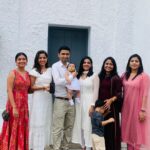 Anna Ben Instagram - Serha’s baptism day ❤️ A very happy Chitta and gang ☀️