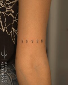 Anna Ben Instagram - In house @benanna_love and @plingooo for their matching Tattoo - ( Seven ) 🌸🤘
Tattoo by : @eric__edward and @otzi_marc @pachakuth 
📸 : @mattewsjoy 
#pachakuth #pachakuthkochi #tattoo #matchingtattoo