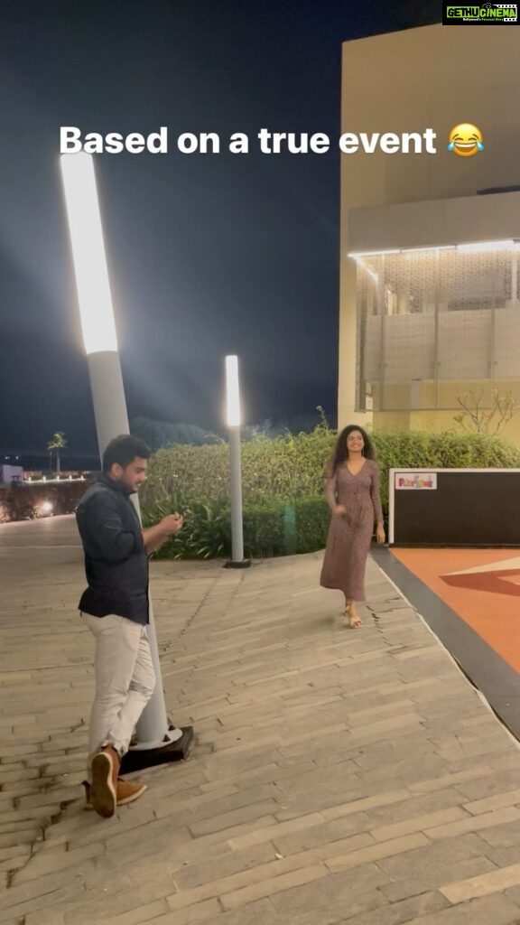 Anna Ben Instagram - This video is made for entertainment purpose only. It is based on a true event .😂😂😂😂😂😂😂 #annaben #funwithfriends Grand Hyatt Kochi Bolgatty