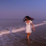 Anna Ben Instagram – A Lily by the ocean!
.
.
.
Make up : @shiny_thoughts Kochi, India