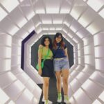 Anna Ben Instagram - Doing some summer girl shi* with my girl @mish.mov MOJA Museum