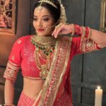 Antara Biswas Instagram - He Stole My Heart ❤️… And I Took His Last Name …You Are My Person, Forever @vikrant8235 …. #dulhan #mybestattire #love #mylook Styled by: @tripzarora @rina_mane25 📸: @deepakpathak663 Mua: @sumitsenapati5558 Hairstyling: @kalpanathore