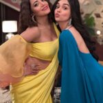 Antara Biswas Instagram – “ Bela Aur Yamini “ … BEQABOO HO JAIYE 😍😍…Watch Us Tonight at 9pm only on @colorstv @vootselect @officialjiocinema 

📸: @deepakpathak663 

#goodmorning from #us #happy #saturday #weekend #newshow #beqaboo 

@balajitelefilmslimited @ektarkapoor