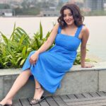Antara Biswas Instagram – Shades of Blue 💙💙.. Taj City Centre New Town, Kolkata