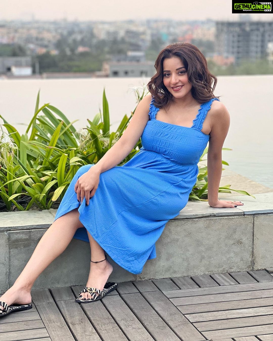 Antara Biswas Instagram - Shades of Blue 💙💙.. Taj City Centre New Town, Kolkata