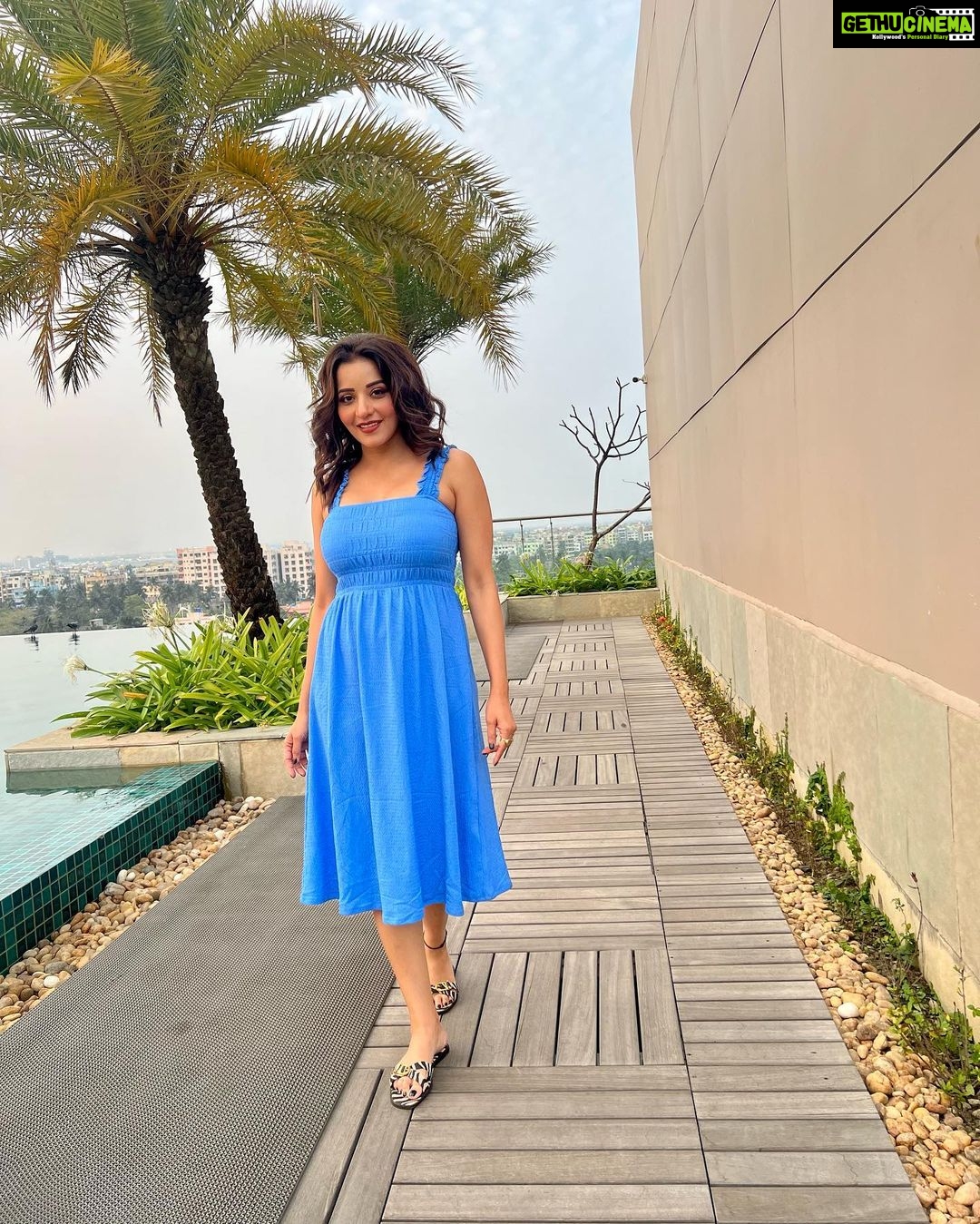 Antara Biswas Instagram - Shades of Blue 💙💙.. Taj City Centre New Town, Kolkata