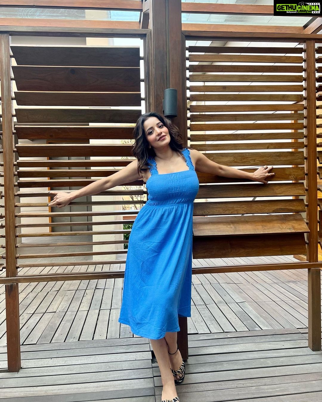 Antara Biswas Instagram - Shades of Blue 💙💙.. Taj City Centre New Town, Kolkata