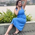 Antara Biswas Instagram - Shades of Blue 💙💙.. Taj City Centre New Town, Kolkata