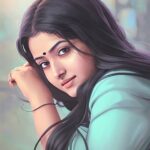 Anu Sithara Instagram - ♥️ #aiart