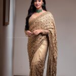 Anukreethy Vas Instagram – Whatever is good for the soul, DO THAT ❤️‍🔥
Wearing @studio149 👗 
Pc @ajay_shadowsphotography 📸 
Makeup @sangeethamakeoverartistry 💄 
#dsp #dsppromotions #saree #southindian #kollywood #tamilactress @timestalent @rishubartaria Tamil Nadu