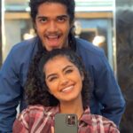 Anupama Parameswaran Instagram – Mandatory “happy birthday post” for this buffalo 😬 !!! Ay lev yew @akshayeparameswaran ♥️🥹