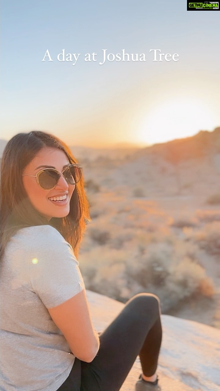 Anushka Ranjan Instagram - One of the most magical days with my magical people🌵🌅 #JoshuaTree @adityaseal @gehenat12 Joshua Tree National Park